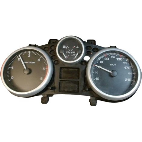[PRODUIT D'OCCASION] Bloc Compteurs PEUGEOT 206+ Gasoil ♻️ Ref Oe. 9666636880 - Garantie à vie (1/4)