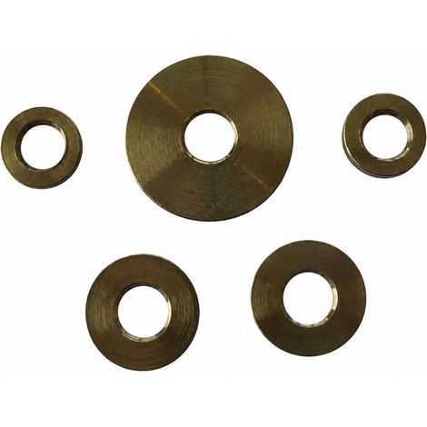 Unterlegscheiben Durchmesser 15, 20, 30mm für Beleuchtung (5 Stück)