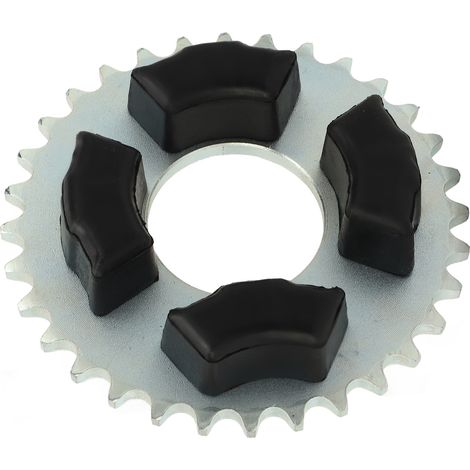 Pignon arrière 420 32T 50mm avec roue en caoutchouc absorbant les chocs, adapté aux modèles SS50 CT70 CL50 CL70 CD50 CD90. (1/5)