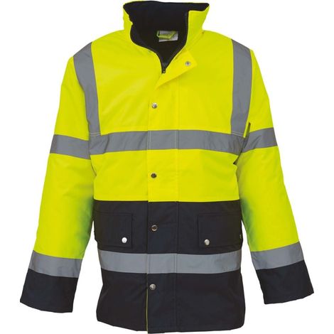 Giubbotto di sicurezza alta visibilità bicolore YOKO GO/RT 3279 Giallo / Marina XXL (1/2)