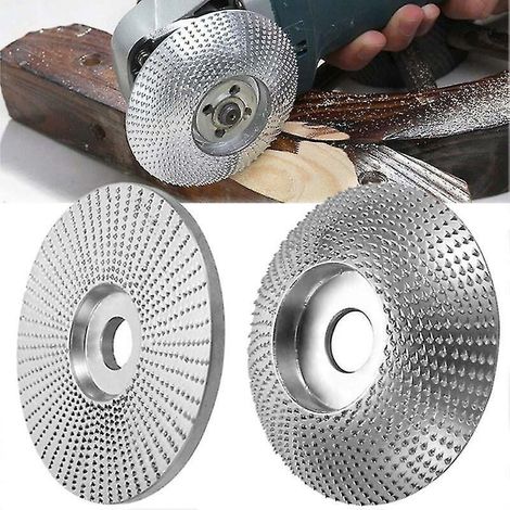 Disque Meuleuse Angulaire - Disque de Dégrossissage Bois - Revêtement Carbure de Tungstène - Pour Meuleuse d'Angle 115 mm - 1 Pièce (1/4)