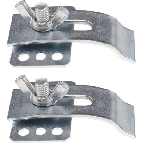 20 x Stainless Steel Sink Clips for Kitchen Recessed Sink Brackets Under the Rack for Kitchen Bathroom (1/5)