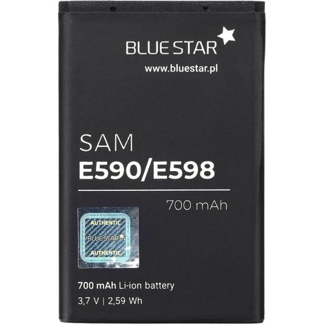 Bluestar Akku Ersatz kompatibel mit Samsung Samsung E590 / E598 / E790i 700 mAh Austausch Batterie Accu BST2927SE (1/4)