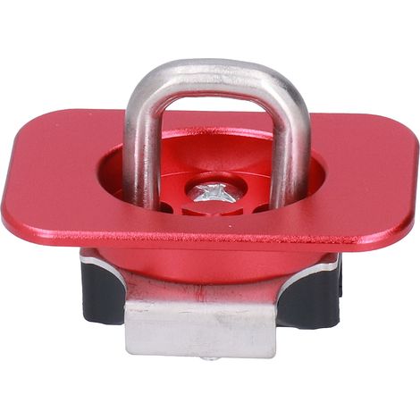 points d'ancrage de chargement latéral pour benne de camion, capacité 1000 livres, remplacement pour F150 F250 F350, rouge, kit de fixation de cargaison (1/5)