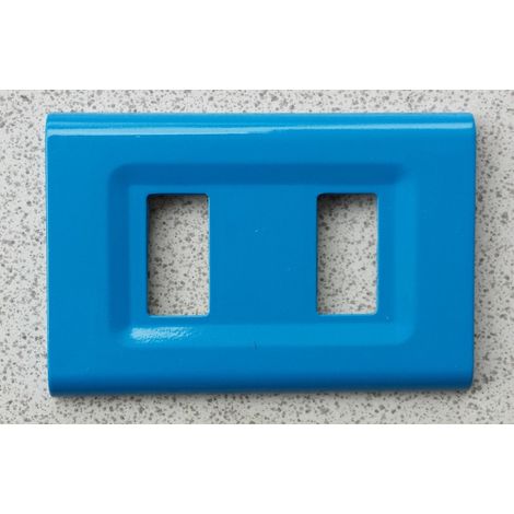 Placchette Placche In Abs Serie Magic Elite Bticino Compatibili Color Copriprese Turquoise