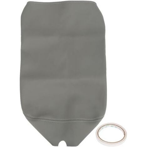 Housse d'accoudoir de Console en cuir PU, Surface lisse, protecteur de Console centrale gris de remplacement pour Dodge Ram 20022008 (1/5)