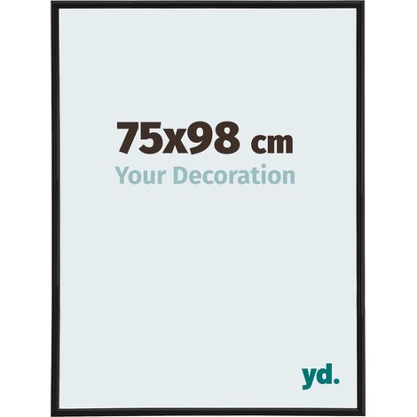 yd. - Cadre photo 75x98 - Noir Mat - Plastique - Annecy
