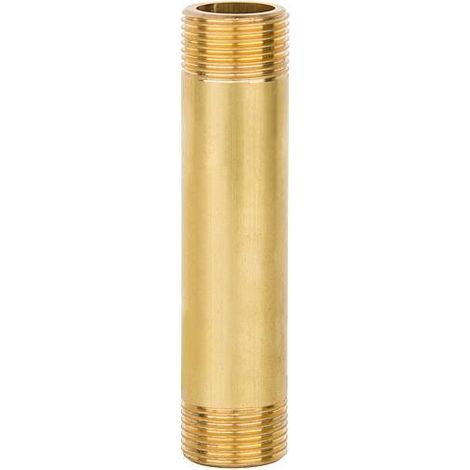 Adaptateur pour compteur d’eau en laiton, DN25 (1") x 190 mm pour compteur d’eau DN20