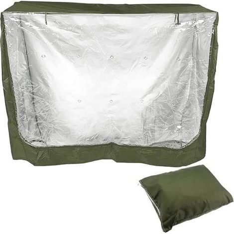 Housse universelle double tage pour clapier lapin, cochon Inde, lapin, anti-poussire, coupe-vent, impermable, Vert vert CLAPIER (1/5)