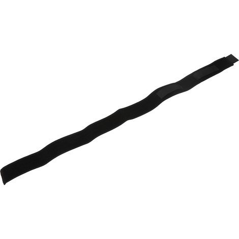 Sangle de fixation pour poche urinaire - Bande élastique douce et ajustable - Système de retenue pour drainage urinaire homme/femme - Noir (1/5)