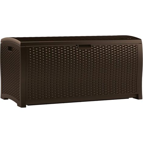 Suncast Missouri 375L Storage Box - Java Brown