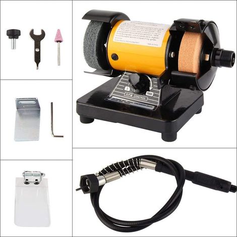 Mini rotary grinder with flexible shaft for model making - 10,000 rpm (1/5)