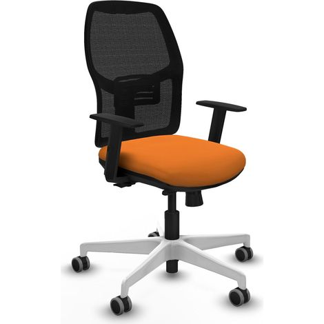 Chaise de bureau piqueras y crespo Alfera noir similicuir (1/2)