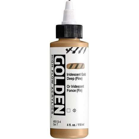GOLDEN 119 ml HIGH FLOW Or Foncé Iridescent (Fin) - S7
