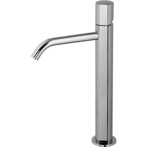 Miscelatore monoforo lavabo alto, nichel spazzolato F3181/HSN
