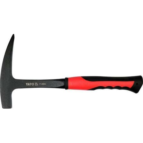 YATO, modelo YT-45650, Martillo geológico de 1000 g, con extremo afilado, ideal para trabajos de minería y geología, herramienta profesional para perforaciones y excavaciones