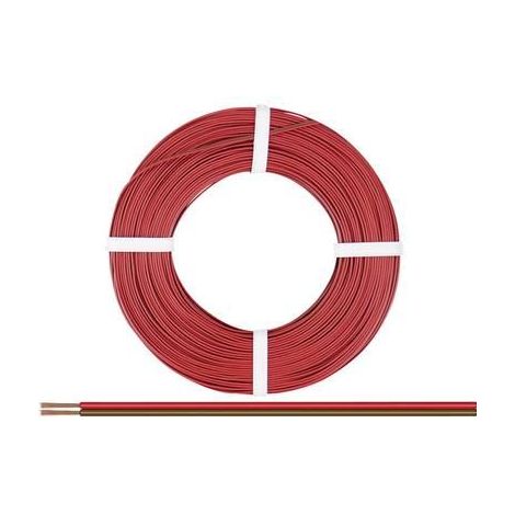 DONAU ELEKTRONIK 225-080-25 CABLE CABLEADO 2 X 0,25 MM ROJO-MARRON 25 M