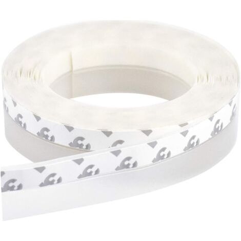 -Bande d'étanchéité Auto - adhésive de Silicone pour Porte et Fenetre-2.5 x 500 cm-Transparent-et Imperméable, Coupe-vent, Anti-poussière, Insonorisant (1/5)