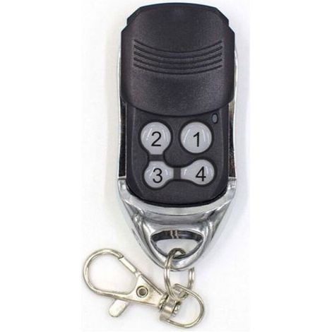 Télécommande universelle sans fil 4 boutons pour porte de garage–Fréquence 433,42MHz–Distance 50-100m–Compatible avec récepteurs RTS (1/5)