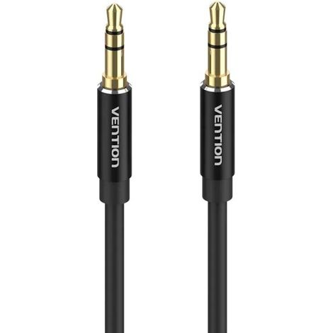 VenzioneCavo Stereo BAXBF/ Maschio 3,5 Jack --Maschio 3,5 Jack/ 1m/ Nero
