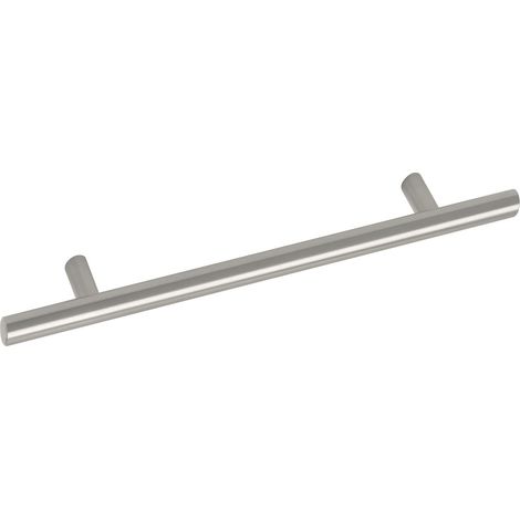 Griff Cristo ø 12 mm hohl, LA 96 mm, Breite 176 mm, Edelstahl gebürstet