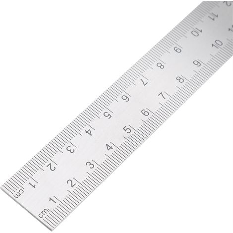 Nouvelle Règle Multifonctionnelle Angle Combiné Jaune pour Mesure et Tracé Précis - KZQ (1/5)