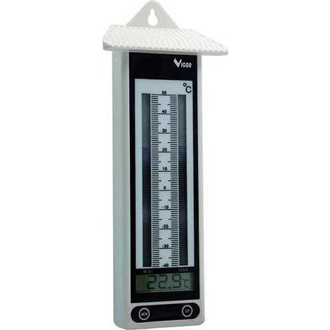 Termometri da Parete Vigor Mod.Monet Electronic 9X3,4X22,5