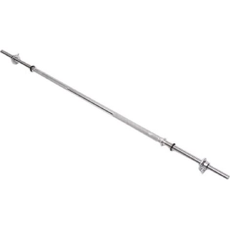 TRADE SHOP - Bilanciere Barra Asta Da 1,8 Mt Palestra Con Anelli Bloccaggio Sollevamento Pesi - (1/3)
