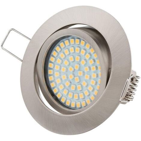Downlight3000K-6500k 5W Plafonnier AC220Vblanc chaud (1/4)