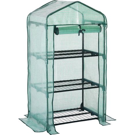 Gardebruk Greenhouse Small Hot House 158x49x69cm  3 tiers