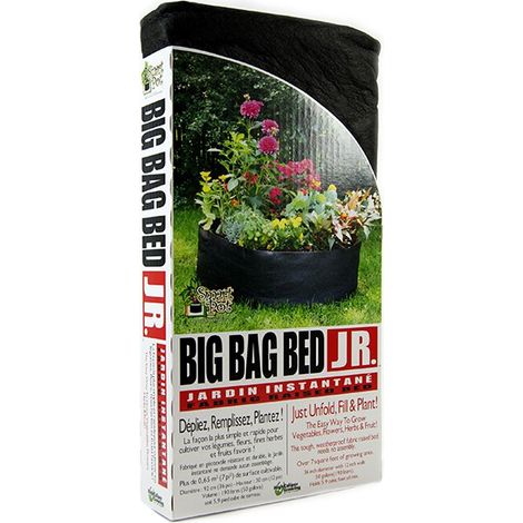 Big Bag Bed - 190L - Potager tissu géotextile - 90x30cm - Smart Pot (1/3)