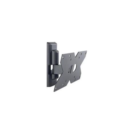 Meliconi CME ETR120, Soporte de TV para pared, Soporte de TV Inclinable, Soporte de TV Plano de 14" a 32", VESA 75-100-200x100, Capacidad de carga 20 Kg, Made in Italy, Negro