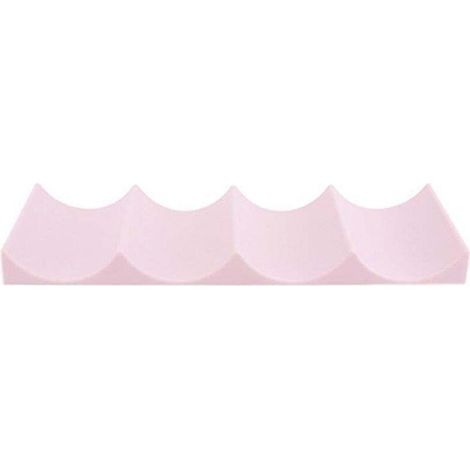 Organisateur de réfrigérateur, porte-bouteilles empilables pour vin et bière, gain de place, porte-canettes rose (1/5)