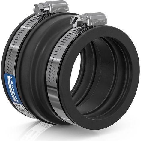 CR Adapterkupplung CAC 0751, bis 0,6 bar (70-75mm auf 58-64mm), EPDM / V2A