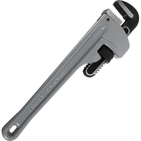 Clé à Molette 10 Pouces Robuste de Plombier en Alliage D'aluminium Mâchoire en Acier Chrome-vanadium, Outil Réglable Usage Polyvalent pour Plomberie et Salle de Bain (1/4)