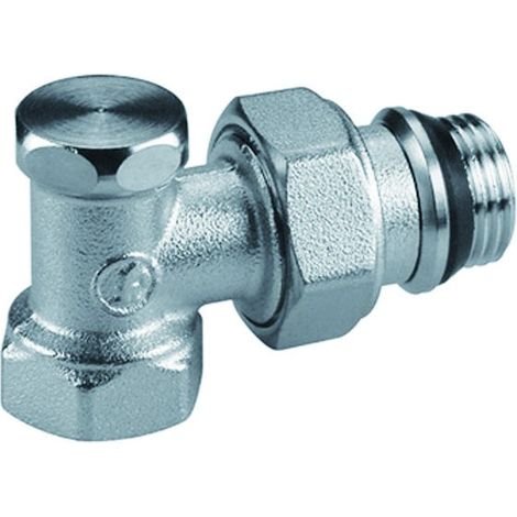 Giacomini – Raccord radiateur coudé de réglage 12x17 – Pour installation rapide en espaces confinés – R16X032