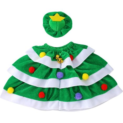Traje navideño decorativo de ganso para el porche, incluye ropa, gorro y capa un regalo festivo para mascotas. (1/4)