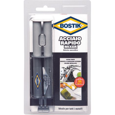 Bostik Acciaio Rapido Mixer blister 24ml