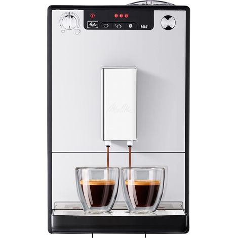 Melitta Macchina per caffé automatica, Caffeo Solo, Argento, E950-103 (1/5)