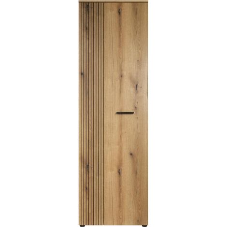 PureBliss Kleiderschrank 2 Türen Eiche Dekor.