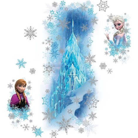 Stickers Scintillants Le Palais de Glace La Reine des Neiges Disney (1/3)