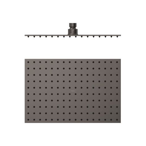 Pommeau de douche Extra-fin 300x200 Graphite - TRES 134315007GR