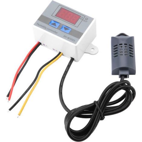 XH-W3005 Digital Humidity Controller – Range 0-99% RH – Accuracy 0.1% – 12V/24V/220V Power Supply – Direct Output (1/5)