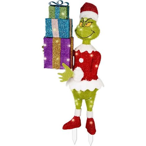 Panneaux de décoration de jardin de Noël Grinch 2-FF-2-AquaForge (1/5)