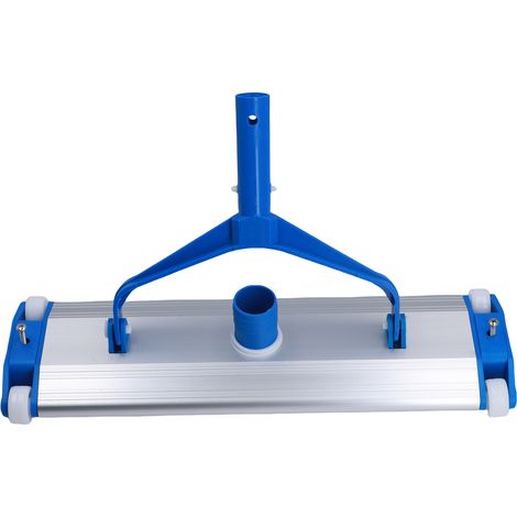 Cabezal de robot para piscinas de 45 cm de ancho con base de aluminio robusta y cepillo. (1/5)