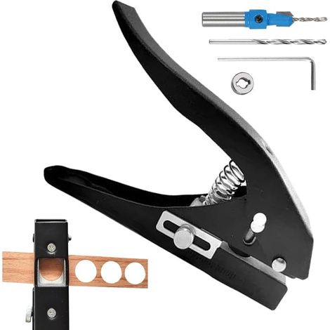 Perforatrice Fente Ronde pour Un Trou Pince Bande de Chant (1/5)