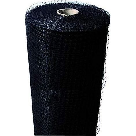 Vigor 0083030 Rete Plastica Antiuccelli 200 m altezza 200 cm maglia 19x19 mm colore Nero