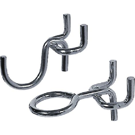 Gancio Per Pannelli Portautensili  G1 Uncino Cf. 100 Pz (1/4)