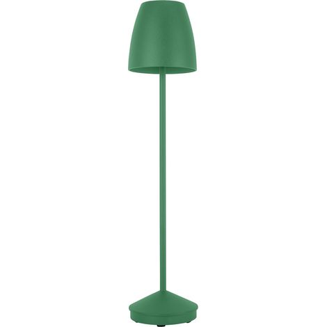 Eclipta II baliza verde con led blanco cálido 3000K (1/2)