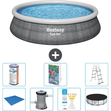 Bestway Piscina Bestway Fast Set Redonda - 457x107 cm - 8-piezas S515 (1/5)